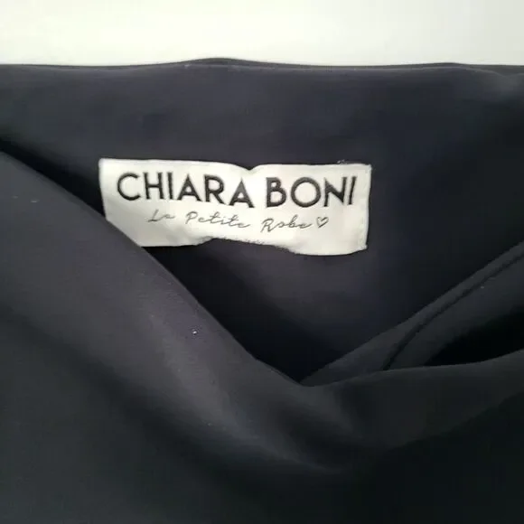 CHIARA BONI La Petite Robe MELANIA OFF THE SHOULDER CUT OUT DRESS Black … - Picture 6 of 16